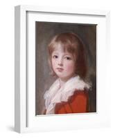 Portrait of a Boy-George Romney-Framed Giclee Print