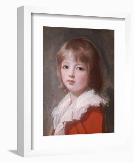 Portrait of a Boy-George Romney-Framed Giclee Print