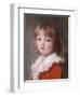 Portrait of a Boy-George Romney-Framed Giclee Print