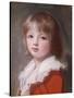 Portrait of a Boy-George Romney-Stretched Canvas