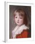 Portrait of a Boy-George Romney-Framed Giclee Print