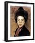 Portrait of a Boy-Isidor Kaufmann-Framed Art Print