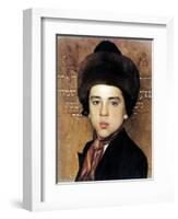 Portrait of a Boy-Isidor Kaufmann-Framed Art Print