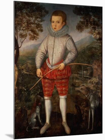 Portrait of a Boy-Robert Peake-Mounted Giclee Print