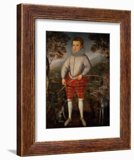 Portrait of a Boy-Robert Peake-Framed Giclee Print