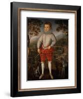 Portrait of a Boy-Robert Peake-Framed Giclee Print