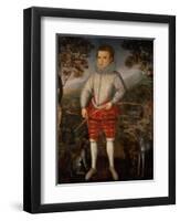 Portrait of a Boy-Robert Peake-Framed Giclee Print