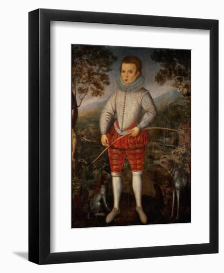 Portrait of a Boy-Robert Peake-Framed Giclee Print