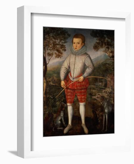 Portrait of a Boy-Robert Peake-Framed Giclee Print