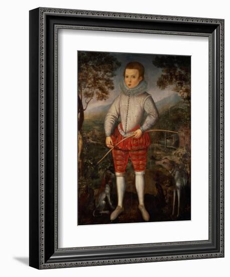 Portrait of a Boy-Robert Peake-Framed Giclee Print