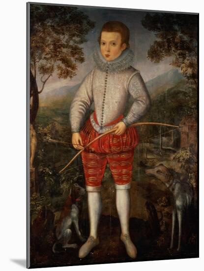 Portrait of a Boy-Robert Peake-Mounted Giclee Print