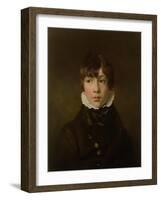 Portrait of a Boy-Sir George Hayter-Framed Giclee Print