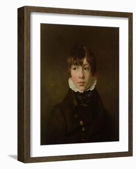 Portrait of a Boy-Sir George Hayter-Framed Giclee Print