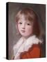 Portrait of a Boy-George Romney-Stretched Canvas