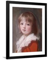 Portrait of a Boy-George Romney-Framed Giclee Print