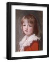 Portrait of a Boy-George Romney-Framed Giclee Print