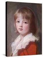 Portrait of a Boy-George Romney-Stretched Canvas