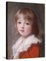 Portrait of a Boy-George Romney-Stretched Canvas