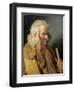 Portrait of a Breton Peasant, 1834-Jean-jacques Francois Monanteuil-Framed Giclee Print