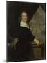 Portrait of a Captain or Ship-Owner-Michiel Van Musscher-Mounted Art Print