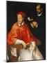 Portrait of a Cardinal and a Priest-Bartolomeo Cesi-Mounted Giclee Print