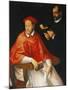 Portrait of a Cardinal and a Priest-Bartolomeo Cesi-Mounted Giclee Print