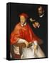 Portrait of a Cardinal and a Priest-Bartolomeo Cesi-Framed Stretched Canvas