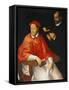 Portrait of a Cardinal and a Priest-Bartolomeo Cesi-Framed Stretched Canvas