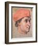 Portrait of a Cardinal, C.1513-20-Raphael-Framed Giclee Print