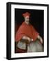 Portrait of a Cardinal Giovanni Dolfin (1545-162)-Leandro Bassano-Framed Giclee Print