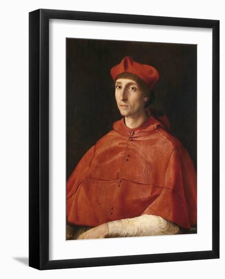 Portrait of a Cardinal-Raphael-Framed Art Print