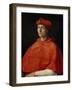 Portrait of a Cardinal-Raphael-Framed Giclee Print