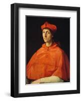 Portrait of a Cardinal-Raphael-Framed Giclee Print