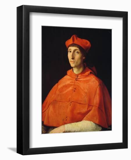 Portrait of a Cardinal-Raphael-Framed Giclee Print