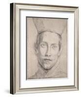Portrait of a Cardinal-Domenichino-Framed Giclee Print