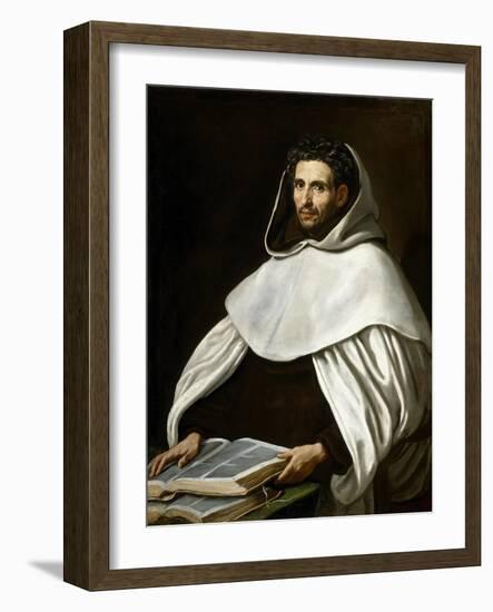 Portrait of a Carmelite, Ca. 1620-Luis Tristan-Framed Giclee Print