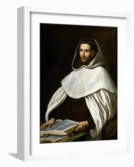 Portrait of a Carmelite, Ca. 1620-Luis Tristan-Framed Giclee Print