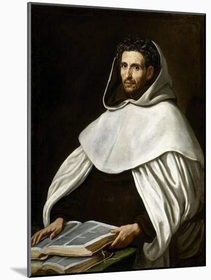 Portrait of a Carmelite, Ca. 1620-Luis Tristan-Mounted Giclee Print