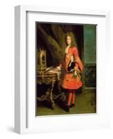 Portrait of a Cavalier, 1700-Robert Tournieres-Framed Giclee Print