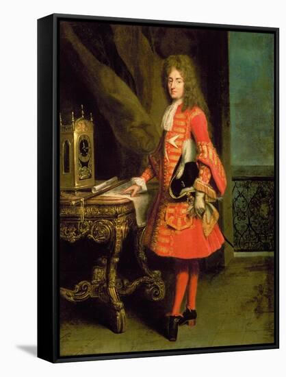 Portrait of a Cavalier, 1700-Robert Tournieres-Framed Stretched Canvas