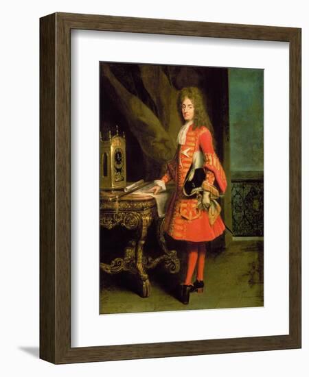 Portrait of a Cavalier, 1700-Robert Tournieres-Framed Premium Giclee Print