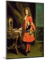 Portrait of a Cavalier, 1700-Robert Tournieres-Mounted Premium Giclee Print