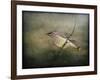 Portrait of a Cedar Waxwing-Jai Johnson-Framed Giclee Print