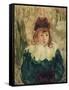 Portrait of a Child, 1894 (Oil on Canvas)-Berthe Morisot-Framed Stretched Canvas