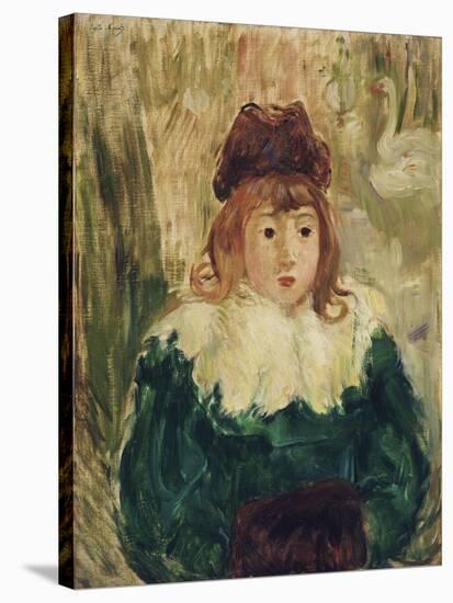 Portrait of a Child, 1894 (Oil on Canvas)-Berthe Morisot-Stretched Canvas