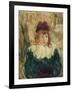 Portrait of a Child, 1894 (Oil on Canvas)-Berthe Morisot-Framed Giclee Print