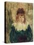 Portrait of a Child, 1894 (Oil on Canvas)-Berthe Morisot-Stretched Canvas