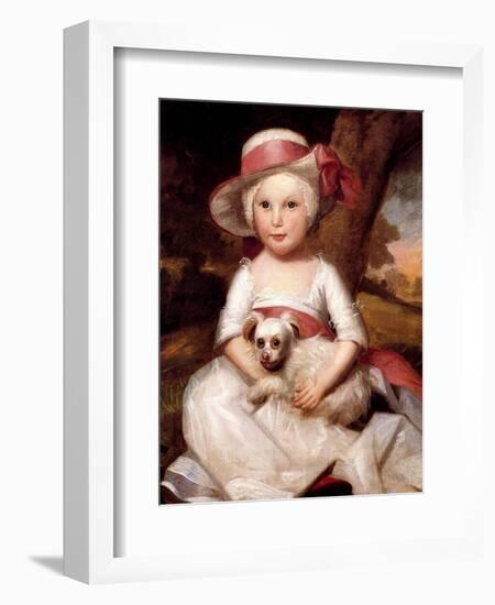 Portrait of a Child, C.1778-Ralph Earl-Framed Giclee Print