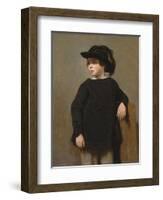 Portrait of a Child, c.1835-Jean Baptiste Camille Corot-Framed Giclee Print