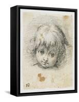 Portrait of a Child-Giuseppe Cesari-Framed Stretched Canvas